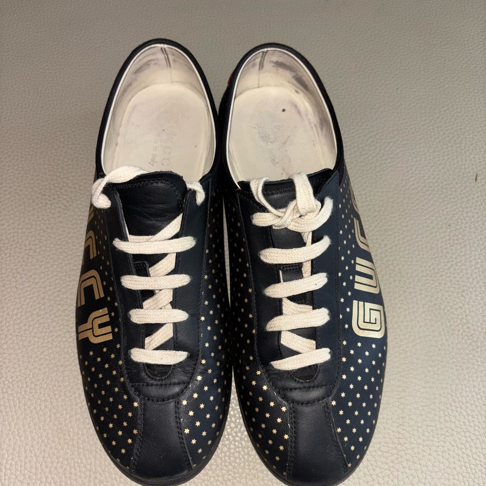 X SEGA Calfskin GUCCY Stars
Mens Falacer Sneakers